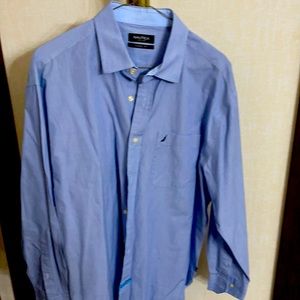 Nautica Blue Dress Shirt